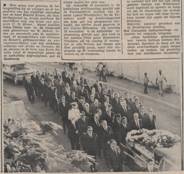 Amigoe 19-10-1968, rouwstoet E.C. Kroon 