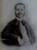 Buenaventura Baez Mendez (1812-1884),  ca. 1865 (collectie  Instituto Dominicano de Genealogia)