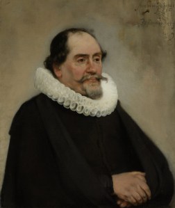 Portret van Abraham de Potter (1592-1650), zijdelakenkoopman te Amsterdam en grootvader van Jacobus de Potter, Carel Fabritius, 1649 (Rijksmuseum)