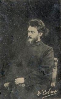 Portret van F.J.M. Colson (1878-1911), ca. 1905-1910, wonderdokter te Ulvenhout, Breda